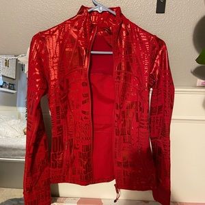 rare red lululemon jacket
